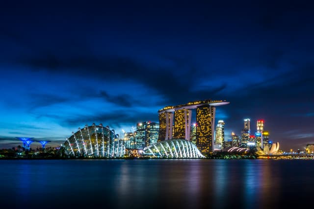 Singapore City Lights
