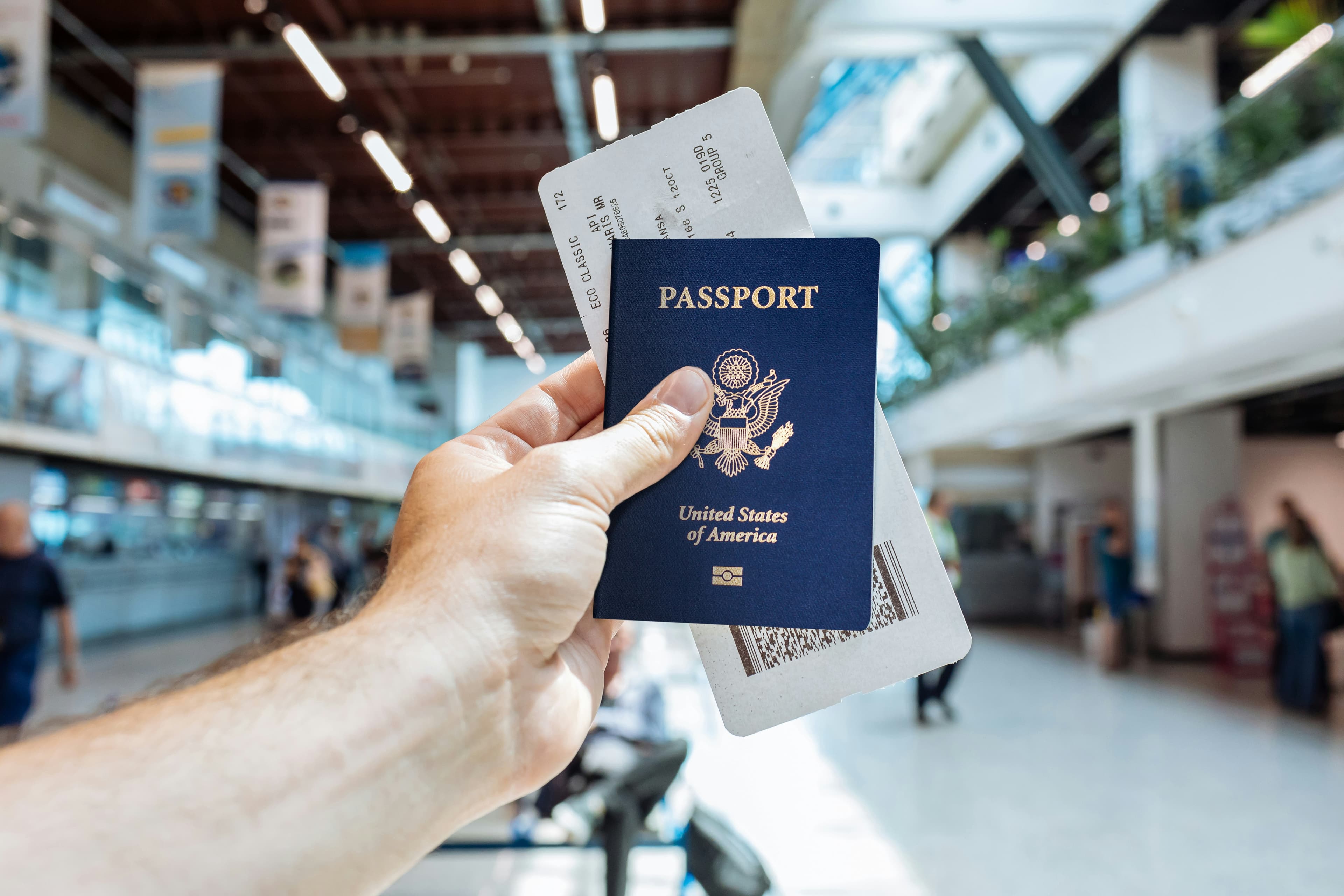 visa background